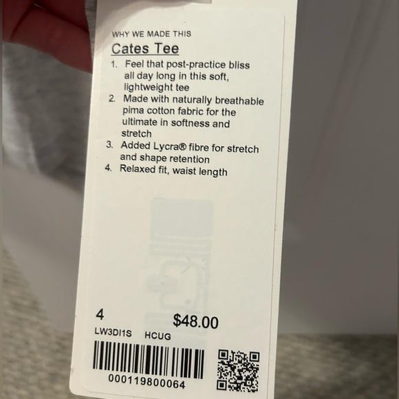 Lululemon cates tee - Picture 4 of 4